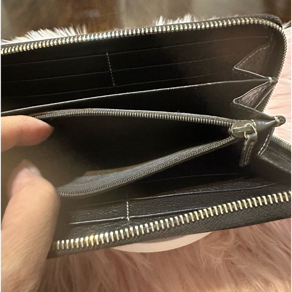 GUCCI Guccissima signature print brown wallet - Picture 5 of 9